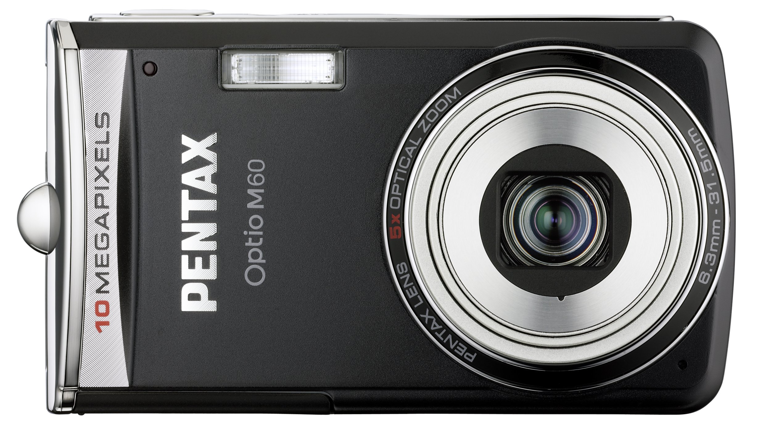Pentax Optio M60 Digital Camera - Black (10.0MP, 5x Optical Zoom